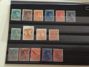 Venezuela 1882 to 1893 mounted mint & used revenue stamps A11194