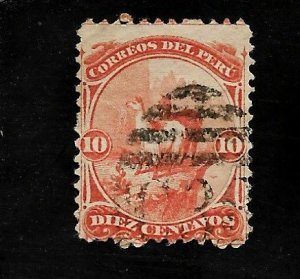 Peru 1866 - U - Scott #17