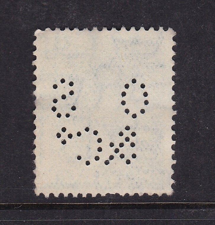 GB Perfin OS&Co 0.5d Edward VIII used VGC