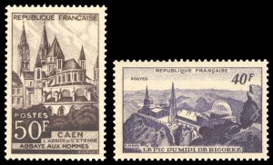 France 1951 Scott #673-674 Mint Never Hinged