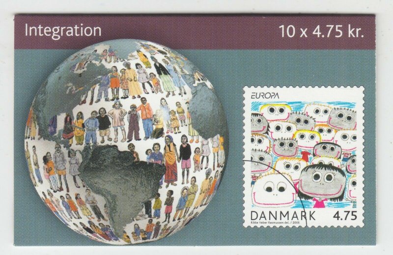 Denmark Sc 1361 Intact Booklet. 2006 EUROPA, VF