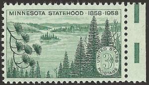 # 1106 MINT NEVER HINGED MINNESOTA STATEHOOD