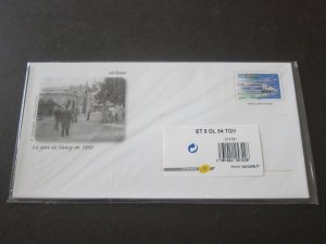 France Laposte 5 pre-paid neat cachet envelop pack 