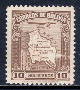 Bolivia - Scott #C51 - MLH - Scuff/thin - SCV $5.00