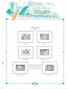 WHITE ACE 2020 Ireland Singles Simplified Stamp Album Supplement IRE-63