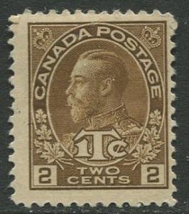 Canada - Scott MR4 - ITC Issue - 1916 - MH  - Single 2c stamp