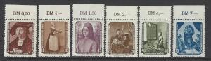 VEGAS - 1955 Germany DDR Full Set - Sc# 272-277 - MNH Undisturbed OG - DL34