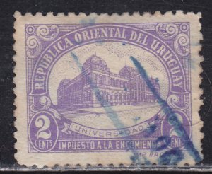 Uruguay Q65 Parcel Post Stamp 1945