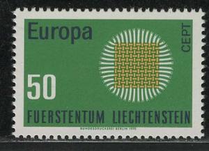 Liechtenstein Scott # 470, mint nh