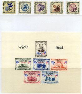 Honduras. Sport. 1964 Tokyo Olympics.