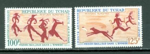 CHAD AIR #C38-39...SET...MNH...$17.00