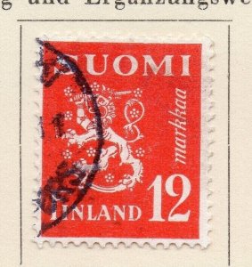 Finland 1950 Early Issue Fine Used 12p. NW-215530