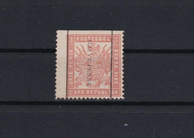 transvaal 1885 mounted mint stamp ref 13654