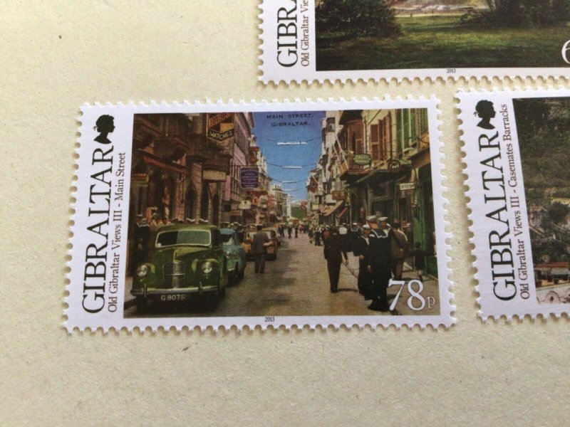 Gibraltar 2013 Views of Old Gibraltar mint never hinged  stamps  set A14050