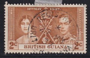 British Guiana 227 King George VI Coronation Issue 1937