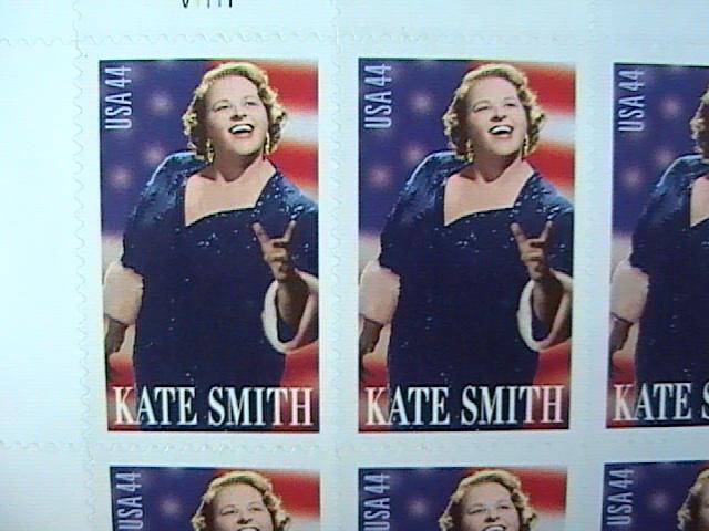 U.S.# 4463-MINT/NEVER HINGED--PANE OF 20-----KATE SMITH-----2010