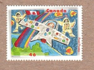 CHILDREN ART = ASTRONAUTS BY ANNE NARDELLI = Canada 2000 # 1859 MNH