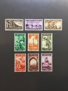 Turkey 789-797 F-VF MH. Scott $ 20.50