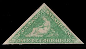 MOMEN: CAPE OF GOOD HOPE SG # 21 1864 MINT OG H £650 LOT #68764*