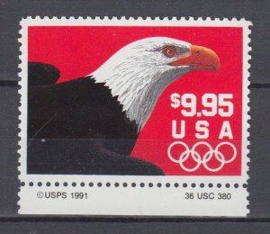 USA #2541 Eagle MNH Luxe