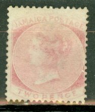 B: Jamaica 2 unused no gum CV $225