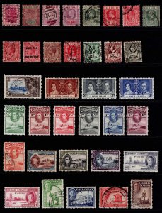 Gold Coast Stamp Lot / 50+ unique stamps / All stamps pictured / Postage Stamps