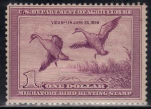 U.S. Scott #RW5 $1 Duck Stamp - Mint Single