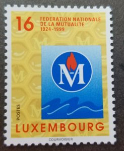 *FREE SHIP Luxembourg 75th National Federation Of Mutual Society 1999 (stamp MNH