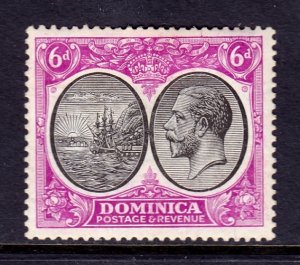 Dominica - Scott #76 - MH - Paper adhesion on reverse - SCV $4.75