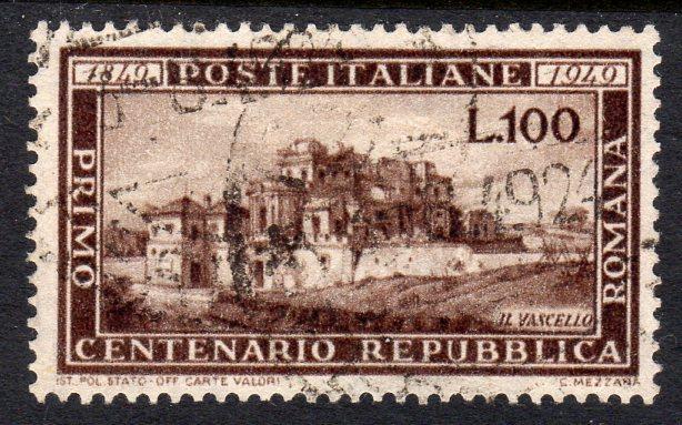 Italy 1949 Sc#518 Centenary of the Roman Republic USED