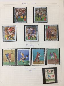 Soccer Football Sport Used Collection(Ap 140 Items) UK696