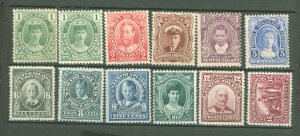 Newfoundland #104-114 Unused Single (Complete Set)