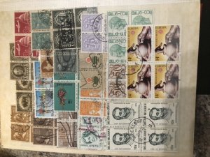 W.W Stamps In Stock Book + Some VERY OLD U.S Might Find Some Gems