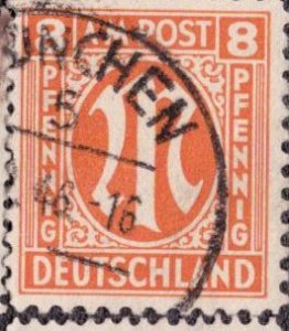 Germany Allied Occupation - 1945 3N6a Used