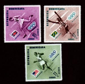 Dominica # C100-C102 Mint!