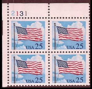 2278 MNH Plate Block UL #2131