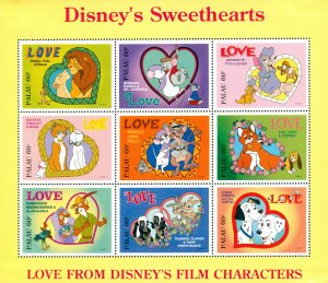 RMK13-0089 PALAU 393 MH SS  DISNEY SCV $13.50 BIN $6.75