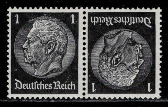 Germany Scott # 415 (2), mint nh, tete beche, Mi # K21