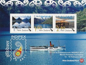 New Zealand 2318a  2010  S/S  VF  MInt NH