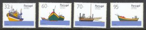 Portugal Madeira Sc# 143-146 MNH 1990 32e-95e Boats of Madeira