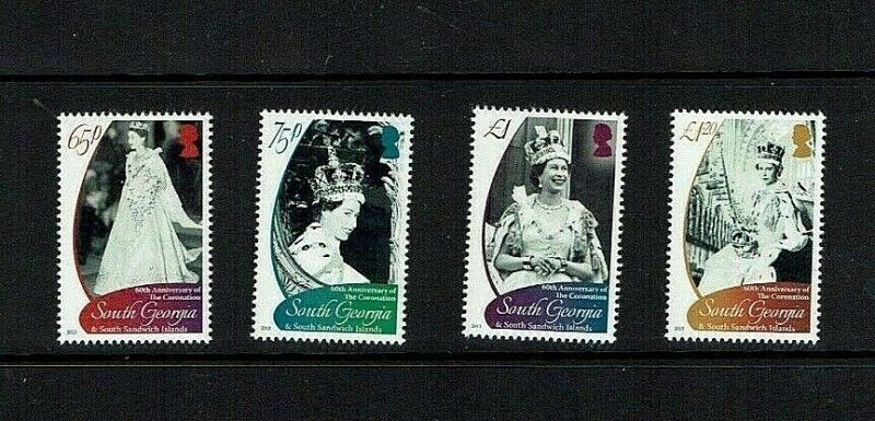 South Georgia: 2013 60th Anniversary of the Coronation, MNH set