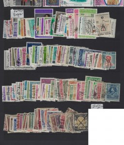 Thailand 116 Different used stamps VFU (8gsp)