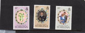 St Helena 1981 Wedding MNH