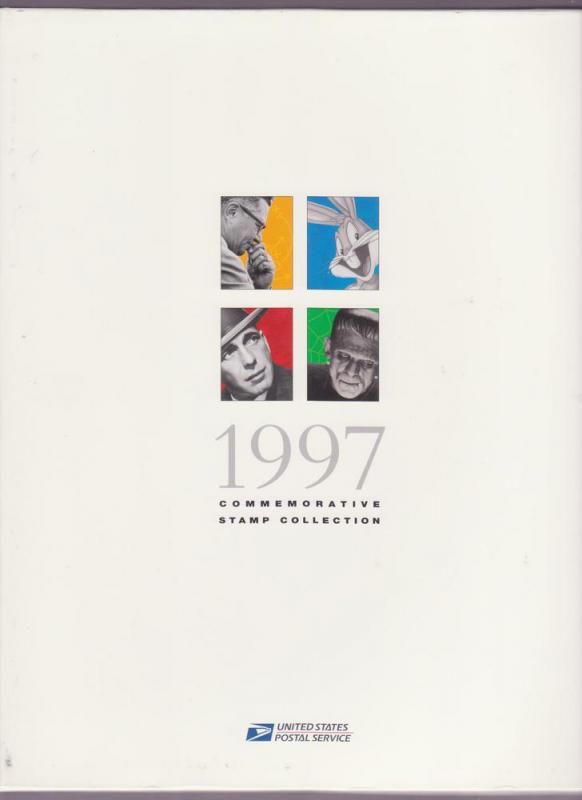 USPS 1997 Stamp Yearbook Complete w/ All Stamps MINT