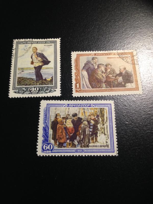 Russia sc 1612-1614 uhr comp set