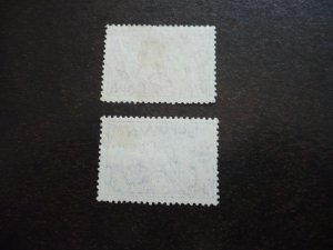 Stamps - Australia - Scott# 159-160 - Used Part Set of 2 Stamps