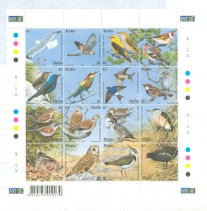 Malta #1055  Souvenir Sheet (Animals)