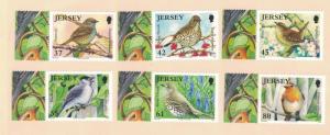 Jersey 1389 - 1394 + 1394A & 1395A. Souvenir Sheet Of 6.  MNH OG.   #02 JERS1389