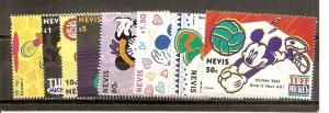 Nevis 829-836 MNH