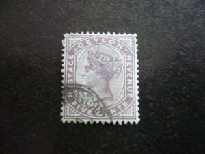 Stamps - Ceylon - Scott# 131 - Used Set of 1 Stamp